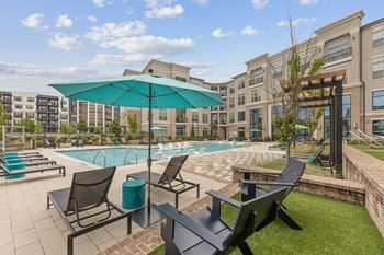 Resort-style swimming pool